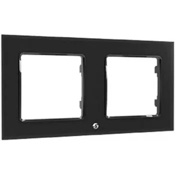 Shelly Wall Frame 2 suorakaide valkoinen muovi 10 x 80 mm