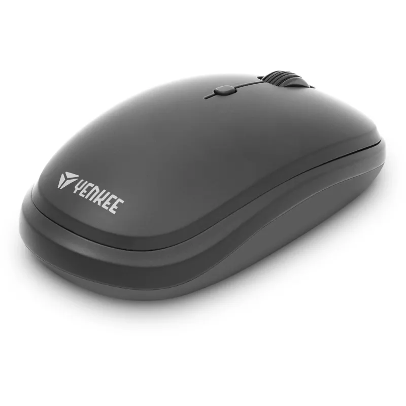 Langaton näppäimistö-hiiri-sarja YENKEE YKB 2008CS — 2,4 GHz USB, kompakti asettelu