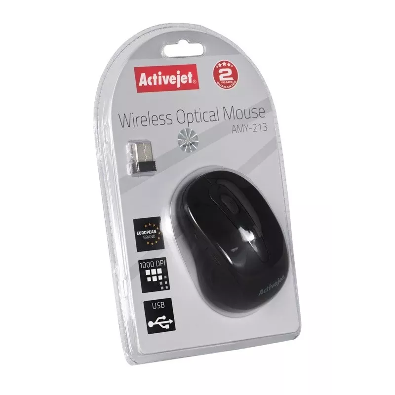 Activejet AMY-213 hiiri langaton optinen USB-hiiri