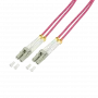 LogiLink FP4LC50 InfiniBand-kuitukaapeli 50 m 2x LC violetti