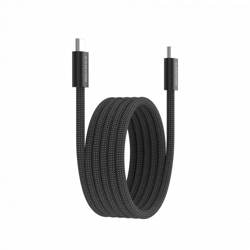 CANYON OnWire 60MG -kaapeli C-C 60W punottu 1 m musta