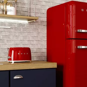 Smeg 50's Style leivänpaahdin TSF01RDEU punainen