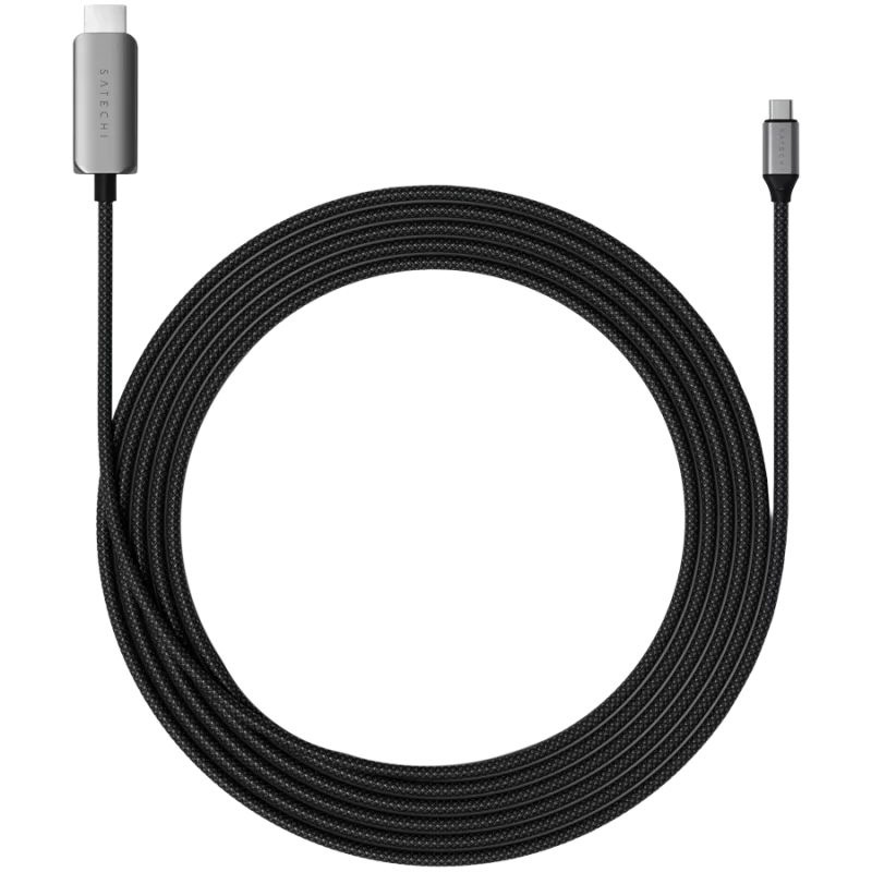 Satechi USB-C-HDMI-2.1-8K-kaapeli, pituus: 1,96 m HDMI-2.1- ja USB-C-liitännällä