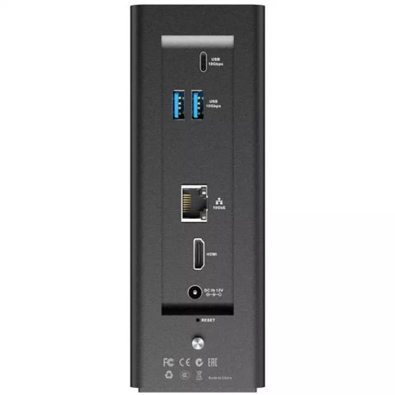TerraMaster F8 SSD PLUS NAS/tallennuspalvelin pöytämalli Intel® Core™ i3 i3-N305 16 GB DDR5 musta