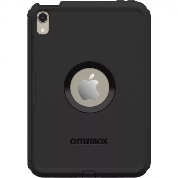 Otter Products OtterBox Defender Series - suojakotelo tabletille - polykarbonaatti, tekokuitu - musta - Apple iPad mini (6. sukupolvi) (77-87476)