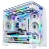 Lian Li O11 Vision Compact -kotelopaketti + HydroShift II LCD-S 360TL AiO - valkoinen