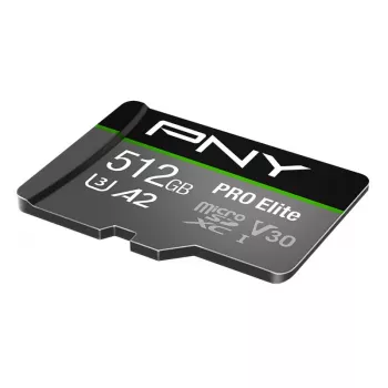 Flash-muisti PNY 512GB microSDXC Class 10 P-SDUX512U3100PRO-GE