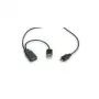 ROLINE USB 2.0 Y-kaapeli - 2x Type-A (ST / BU) - Micro B ST - 1 m - suojattu - USB 2.0 Type Micro B - 1 mm (19.08.1009)