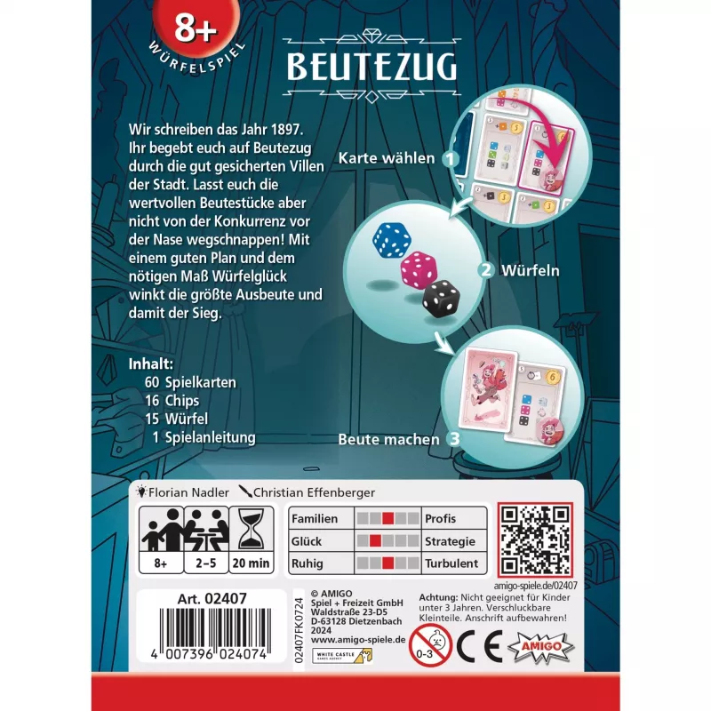 Beutezug, noppapeli