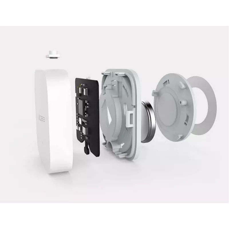 Aqara TH-S02D anturi valkoinen lämpötila & ilmankosteus HomeKit Alexa Google