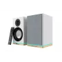 Blaupunkt BS60WH LED hyllykaiuttimet, Bluetooth, HDMI ARC, valkoiset
