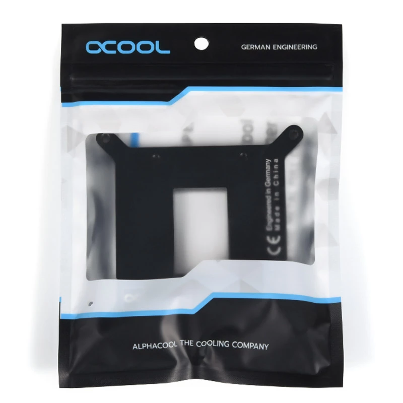 Taustalevy Alphacool 13072 metalli musta 86x67x86mm