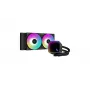 DeepCool LS520 SE AIO prosessorin nestejäähdytin, 2 x 120 mm, ARGB, musta