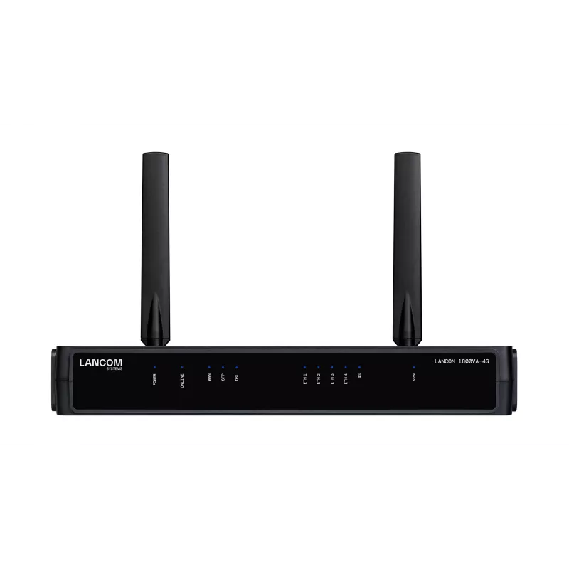 Lancom 1800VA-4G - reititin - DSL-modeemi 4-porttinen kytkin