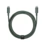 Kaapeli USB-C - USB-C Native Union Belt Cable Pro 240W, 2,4 m, USB 2.0, 0,48 Gbit/s, vihreä