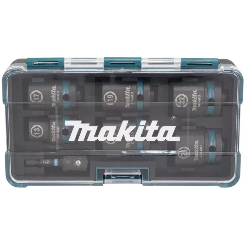 Makita E-16592 iskeväruuvinväännin hylsyavainsarja musta, turkoosi