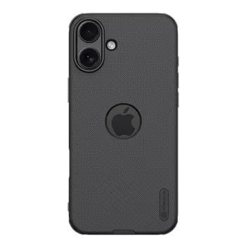 Suojakotelo Nillkin iPhone 16 Plus Super Frosted Pro — musta, ohut kova kuori
