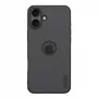 Suojakotelo Nillkin iPhone 16 Plus Super Frosted Pro — musta, ohut kova kuori
