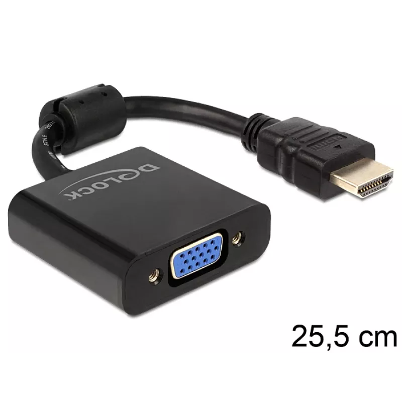 Videokaapelisovitin DeLOCK 65512