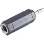 Kaapelisovitin ShiverPeaks BS57050 3,5 mm → 6,3 mm musta