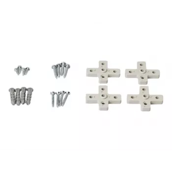 Virtalähde AXIS 5000-001 valvontakameroille, 220–240 V → 24 V 0,4 A, valkoinen, 147×80×187 mm
