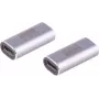 USB-C-pistoke ShiverPeaks 14-05038 40 Gbit/s metalli, suurnopeusdatan siirto