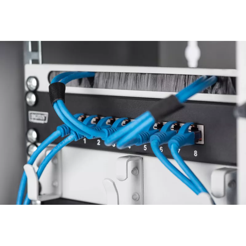 Kaapelinhallinta Digitus DN-10 ORG-1/2U