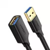 Ugreen-jatkokaapeliadapteri USB 3.0 (naaras) - USB 3.0 (uros) 2 m (musta)