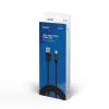 Savio CL-129 USB-kaapeli 2 m USB 2.0 USB A USB C musta