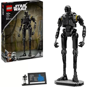 Rakennettava hahmo LEGO Star Wars turvadroidi K-2SO 75434 — 845 osaa, 410 mm korkeus, ikä 10+