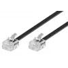 Puhelinkaapeli Microconnect MPK186 RJ11 RJ11 6 m musta