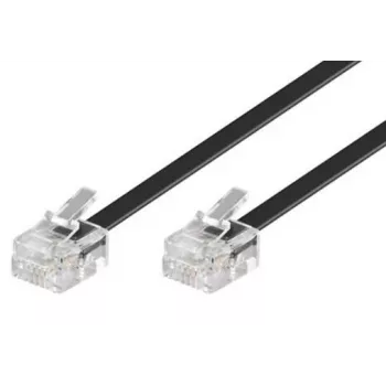 Puhelinkaapeli Microconnect MPK186 RJ11 RJ11 6 m musta