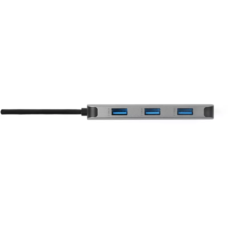 7-in-1 USB-C-adapteri Acer — USB 3.2 Gen 1 Type-C, 3x USB-A, HDMI, SD/MicroSD, 100W PD, hopea