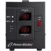 PowerWalker AVR 2000 SIV FR jännitteensäädin 2 AC-lähtöä 110 - 280 V musta