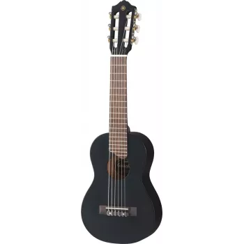 akustinen guitalele YAMAHA GL1BL — 6-kielinen, klassinen, kuusikansi, palisanteri otelauta, musta, keskikokoiset nailonkielet