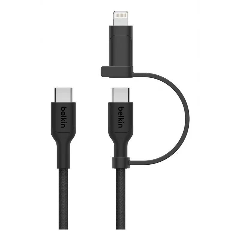 USB-kaapeli Belkin BoostCharge Pro 1,5 m USB-C USB-C/Lightning musta