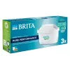 Vesifiltterikasetti BRITA Maxtra+ Pure Performance, teknopolymeeri, 150 L kapasiteetti, 3 kpl
