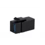Microconnect KEYSTONE-USBA Keystone-moduuli musta 5g