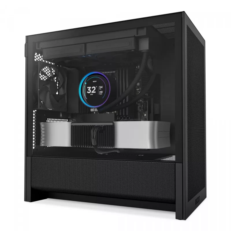 NZXT H3 Flow Micro ATX Airflow -kotelo - musta