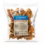 Koiran pureskelutuote PETMEX Schweinestreifen 500 g — luonnolliset sianlihapureskelutuotteet aikuisille koirille, hampaidenhoito, sopii kaikille roduille