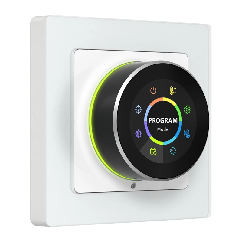 Älytermostaatti Avatto WT20R-EH-16A-W-WiFi – Wi‑Fi-ohjaus, 16A-rele, valkoinen