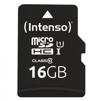 Intenso Performance - flash-muistikortti (microSDHC/SD-adapteri sisältyy) - 16 GB - UHS-I U1 / Class10 - microSDHC UHS-I