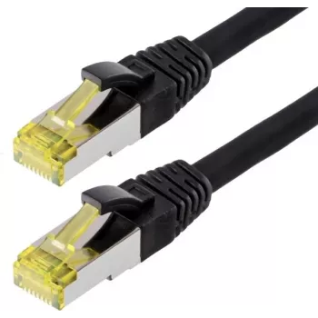 Verkkokaapeli Helos CAT6 S/FTP (PIMF) 1,5 m musta