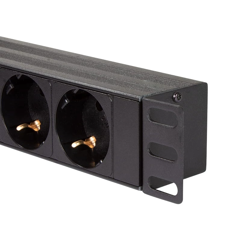 LogiLink - virranjakoyksikkö (rack-asennettava) - 3500 W - tulo, tulo CEE 7/7 - lähtöliitännät: 8 (2 x USB, 8 x CEE 7/7) - 1U - 4