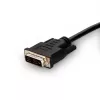 DVI–HDMI/USB/AUD-kaapeli DVI/HDMI MM USB A/B 10IN