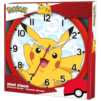 Seinä kello Pokemon Pikachu 25cm