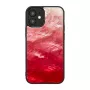iKins suojakotelo Apple iPhone 12 minille — Pink Lake mustin yksityiskohdin