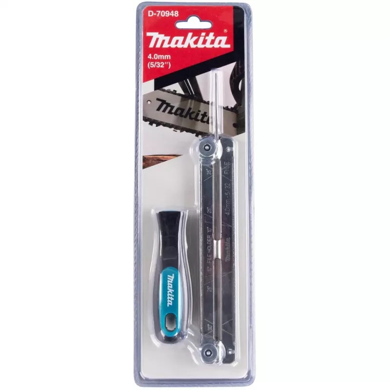 Makita D-70948 pyöreä viila ja viilanpidin, 4 mm
