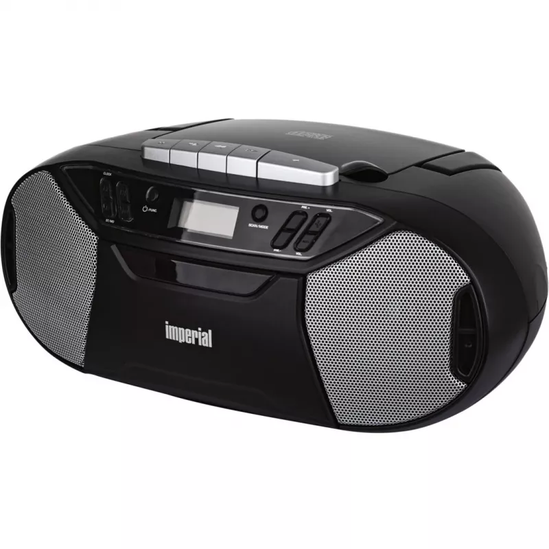 Telestar PBB 1 analoginen FM-radio 2 W RMS musta