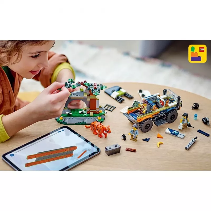 LEGO City 60426 viidakkotutkija maastoauto